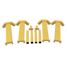 Column guard comes in different heights and lengths to fit virtually any application.